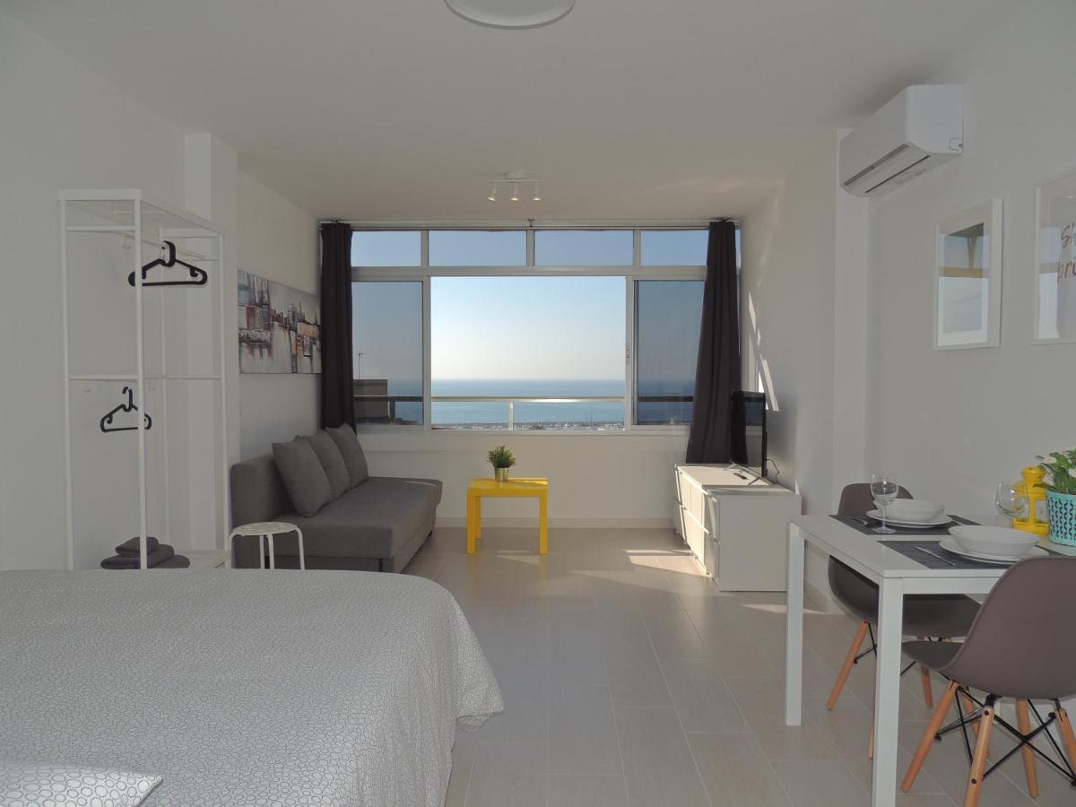 Puertosol Studio 102 Beach Playa - Sea Views Vistas Mar เบนัลมาเดนา ภายนอก รูปภาพ